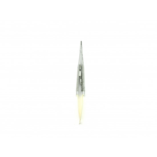 Castroviejo Needle Holders straight Tungsten carbide TC 14 cm